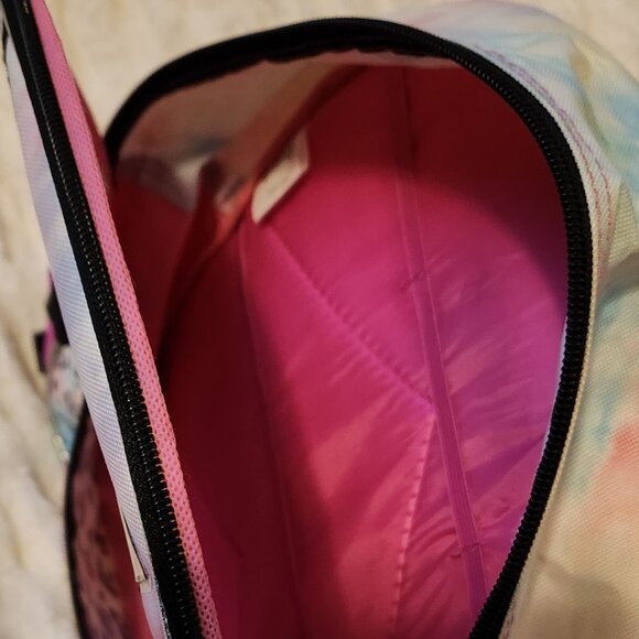 Disney Minnie Mouse Love Peace BFF Backpack With Lunchbox - Picture 9 of 16